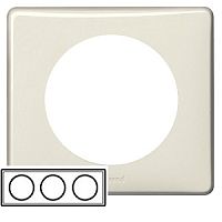 Celiane рамка 3 поста сл. кость | код 696933 | Legrand