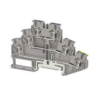 311 669, Пружинная клемма серии SRD 2,5-NFT (Серый) | код 0.0.0.3.11669 | KLEMSAN