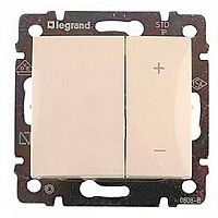 Светорегулятор поворотный VALENA DIY, 600 Вт, слоновая кость | код. 695629 | Legrand