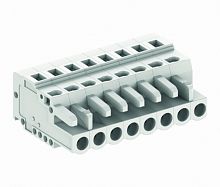 450612 Розетка каб. MCS, шаг 5.0мм, 12 конт., сер., шт | код 450612 | SUPU