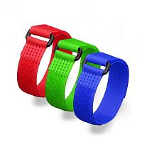 Стяжки велькро КСВ-П 20*450 (Син) (Fortisflex) | код 75041 | Fortisflex