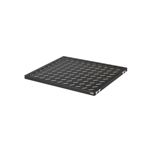 Полка стационарная TLK, Ш463хГ400мм, для шкафа глубиной 600мм, крепеж в комплекте, черная | код TLK-SHFS-400-BK | TLK