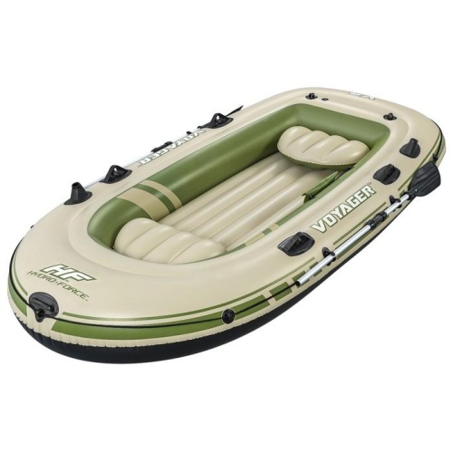 Лодка надувная Voyager (65164) Х3 294х137см весла насос Bestway 6941607338292 фото 2