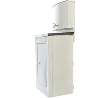 Умывальник дачный ЛЮКС, без подогрева, нержавеющая мойка, цвет белый, , Шт | код 74/4/5 | ВИХРЬ