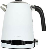 Чайник электрический Kitfort КТ-6121-2 1.7л. 2200Вт белый корпус: металл/пластик | код 1548892 | KITFORT