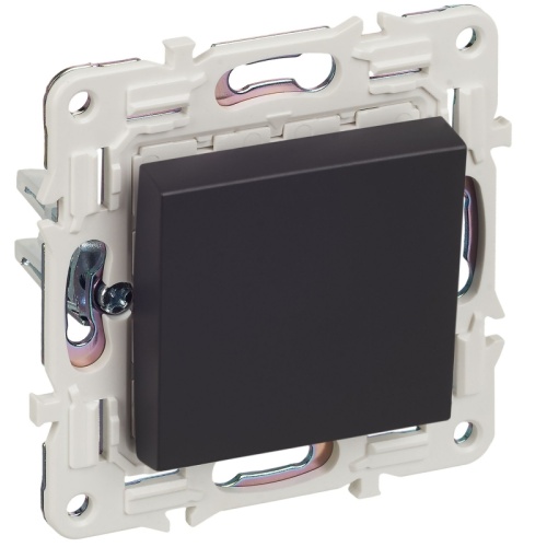 SKANDY Выключ. 1-кл. перекр. 10А SK-V03T титан IEK | код SK-V13-0-10-K48 | IEK