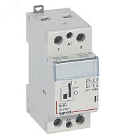 Контактор 230V 2НЗ 63А с ручкой управления CX3 | код 412548 | Legrand