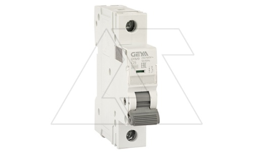 Авт. выключатель GYM9-1P-25B, 1P, 25A, хар-ка B, 6kA, 1M | код GYM91P25B | GEYA Авт. выключатель GYM9-1P-25B, 1P, 25A, хар-ка B, 6kA, 1M | код GYM91P25B | GEYA