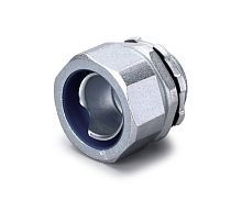 Муфта вводная для металлорукава ВМ-25 (РКн-25 (1 ), гайка под рожковый ключ) Промрукав | код PR08.3778 | ПРОМРУКАВ