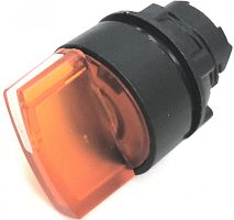 КПЕ 31РЛ желтый IP40 LAY4-EK45.BR Головка для переключателя 22 мм 2 позиции с подсветкой с возвратом | код LAY4-EK45.BR | Briswik