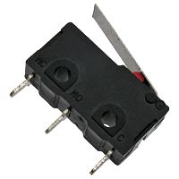 Микропереключатель с рычагом RUICHI SM5-02N-25G, ON-(ON) SPDT 3P, 3 А, 250 В | код 64470 | Ruichi