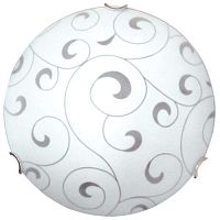 Светильник НПБ 01-2х60-139 "Морокко" d300 М16 60Вт E27 IP20 матовый бел./клипса зол. (инд. упак.) Элетех 1005204323