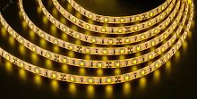 Лента светодиодная LEDх60/м 5м 4.8w/m 12В IP65 желтый | код 71407 NLS-3528 | Navigator Group