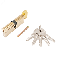 Механизм цилиндровый для врезных замков, Стандарт Z.I.80В-5K (35Bx10x35) BP золото (латунь) | код 11116 | ПТК Компания
