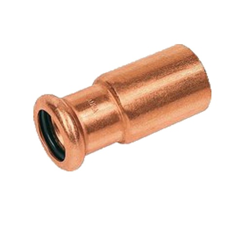 Переходник редукционный однораструбный пресс 18ax15 для медных труб (162431815) | код RG008TB9P8I23M | Sanha