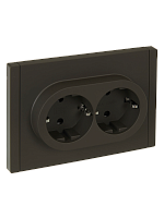 FORTE&PIANO Роз. 2-я с з/к з/ш б/к 16А FP323 сер. IEK | код FP-R24-16-1-K03 | IEK