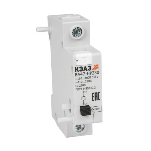 Расцепитель независимый ВА47-НР230 | код. 318454 | КЭАЗ Расцепитель независимый ВА47-НР230 | код. 318454 | КЭАЗ