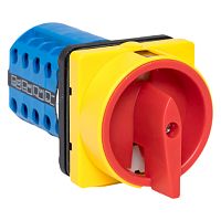 Переключатель кулачковый ПК-1-24 25А 4P 1-0-2 с блокировкой IP65 EKF PROxima | код pk-1-24-25-a65 | EKF