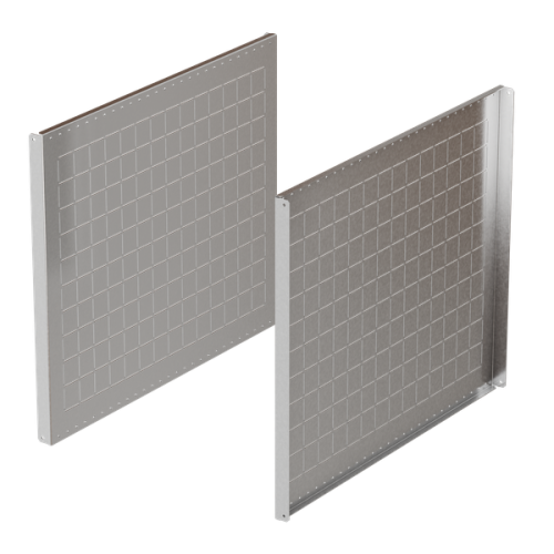 Панели боковые для секционирования В600 Г800 мм (2 шт) EKF AleSta | код AleSta-PCV68 | EKF Панели боковые для секционирования В600 Г800 мм (2 шт) EKF AleSta | код AleSta-PCV68 | EKF