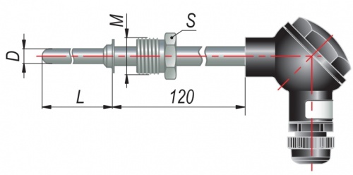 Преобразователь термоэлектрический 2ДТПL045Л-0100.150 | код 137506 | ОВЕН
