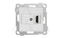 Rita - Розетка 1xHDMI, белая | код 2200-457-0101 | Mutlusan