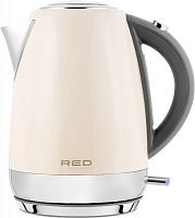 Чайник электрический Red Solution RK-M179 1.7л. 2100Вт бежевый корпус: металл | код 1968507 | RED SOLUTION