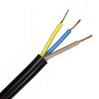 Шнур ШВВПмб 3х0.5 (бухта 10м) черный Народный ТРТС | код SQ0120-0157 | РЭМЗ ТМ