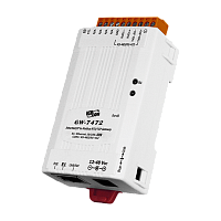 GW-7472 CR EtherNet/IP to Modbus RTU gateway with PoE and 1 RS-422/485 (RoHS) | код 00-06077300 | ICP DAS