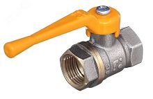 Кран шаровой 11Б27п Ду25 А10 газ ВВ рычаг PN40 | код БАЗ.А10.0.25.PN40 | БАЗ