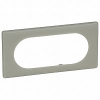 Рамка 4/5 модулей CELIANE, зеленая перкаль | код. 066715 | Legrand