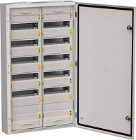 TITAN 5 Корпус металлический ЩРн-144 (2х72) 960х570х140 IP54 сер | код TI5-50-N-2X072-54-7035 | IEK