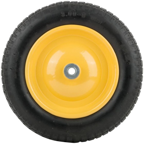 Колесо запасное с камерой 350х70х220 мм (3.00-8), подшипники 16 мм, для тачки 77601 | код 77621 | FIT