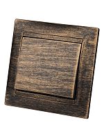 Перекрестный выключатель 1-кл. 10А старинная бронза Лама TDM | код SQ1815-0770 | TDM