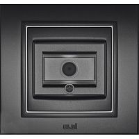 Zena дымчатый розетка TV прох. | код 500-011100-272 | ABB