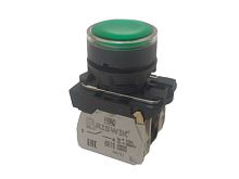 Выключатель Briswik КМЕ 4220м -Л 24В зеленый IP65 УХЛ2 10А 2но+0нз | код aB-EB-3Ai-3322 | Briswik
