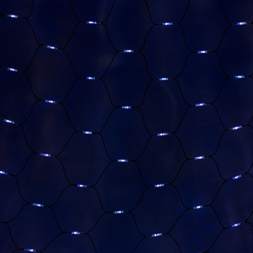 Гирлянда Сеть, LED диоды, 2х2м., (288 диодов), черный провод каучук, белые/синие диоды, с контроллером NEON-NIGHT | код 216-112 | NEON-NIGHT Гирлянда Сеть, LED диоды, 2х2м., (288 диодов), черный провод каучук, белые/синие диоды, с контроллером NEON-NIGHT | код 216-112 | NEON-NIGHT