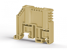 495 030, Упор на DIN-рейки MR32/ MR35, с винтами, (бежевый), WGD1 | код 0.0.0.4.95030 | KLEMSAN
