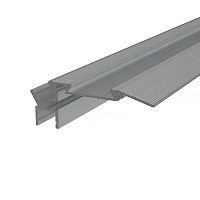 Профиль алюминиевый для ступеней БЕСТСЕЛЛЕР 79х28 мм 2 м (заказывать отдельно резиновая накладка 146-240-3, заглушки 146-240-1 и 146-240-2) REXANT | код 146-240 | REXANT