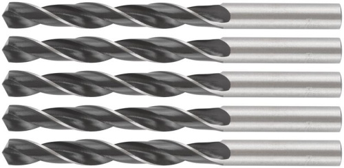 Сверло по металлу HSS черненые 12.0х151мм (уп.5шт) FIT 33603 фото 5 Сверло по металлу HSS черненые 12.0х151мм (уп.5шт) FIT 33603 фото 5