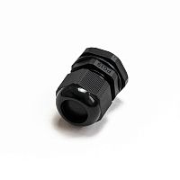 Кабельный ввод (сальник) PG 19 (IP68) d отверстия 12-16 мм черный (2 шт/уп) Промрукав | код PR08.7071 | ПРОМРУКАВ