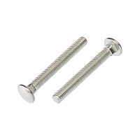 Болт мебельный KRANZ DIN 603, 6х50, пакет (4шт.) | код 1301-0650-4 | KRANZ