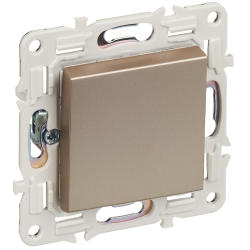 SKANDY Выключ. 1-кл. перекр. 10А SK-V03Sh шамп. IEK | код SK-V13-0-10-K37 | IEK