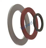 Уплотнительное кольцо (прокладка) PG29 46,5x37,1x1,5 мм, полиамид BSSW-7PA, BSSW-7PA | код BSSW-7PA | KLEMSAN