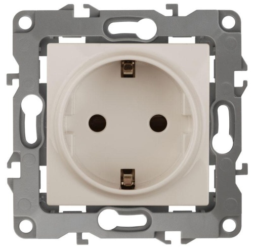 Механизм розетки 1-м СП 12 12-2101-02 16А IP20 16AX 250В 2P+E Schuko сл. кость | код Б0014676 | Эра Механизм розетки 1-м СП 12 12-2101-02 16А IP20 16AX 250В 2P+E Schuko сл. кость | код Б0014676 | Эра