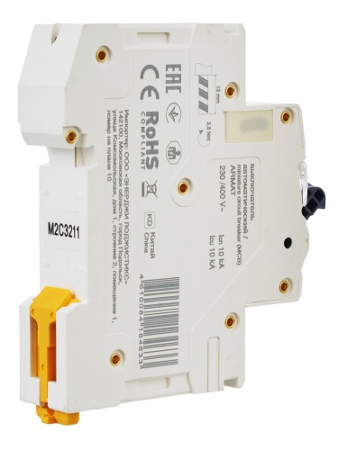 ARMAT Автоматический выключатель M10N 1P C 32А | код AR-M10N-1-C032 | IEK  фото 8