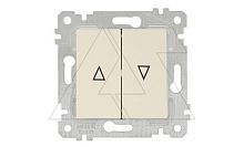 Rita - Выключатель для управления рольставнями, пруж. зажимы, сл.кость | код 2200-406-0102 | Mutlusan