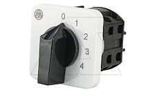 Переключатель BS 16 137 U, 3P, 20A, тип 0-1-2-3-4, 3NO на 1_4, на дверь, фронт IP40 | код EAC602585R | Rade Koncar