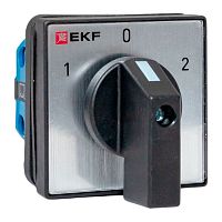 Переключатель кулачковый ПК-1-41 10А 1P «1-0-2» IP65 EKF | код pk-1-41-10-65 | EKF