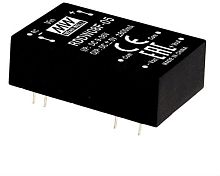 Источник питания DC-DC, 8Вт, вход 9…36В, выход ±12В/±333мА, изоляция 1500В DC, DIP24 31.8х20.3х10.2мм, -40...+85С | код RDDW08F-12 | MeanWell