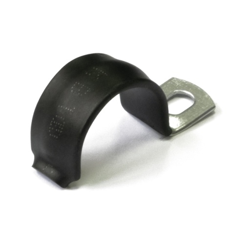 Скоба металлическая однолапковая с полимерным покрытием СМО-П d19-20 мм (100шт/600шт уп/кор) Промрукав | код PR08.6008 | ПРОМРУКАВ Скоба металлическая однолапковая с полимерным покрытием СМО-П d19-20 мм (100шт/600шт уп/кор) Промрукав | код PR08.6008 | ПРОМРУКАВ